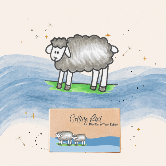 Skip the destination! Discover rural NZ with the Getting Lost Kiwi Out of Town card game. grab yours from coffee and moo NZ.