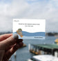 A card from the Getting Lost Aussie Edition Adventure Card Game featuring the text "head to the highest place that you can see" Purchase yours from Coffee and Moo NZ.
