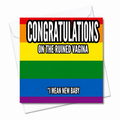Congratulations on the New Baby Rude Card