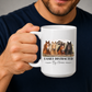 Easily Distracted by Horses Coffee Mug